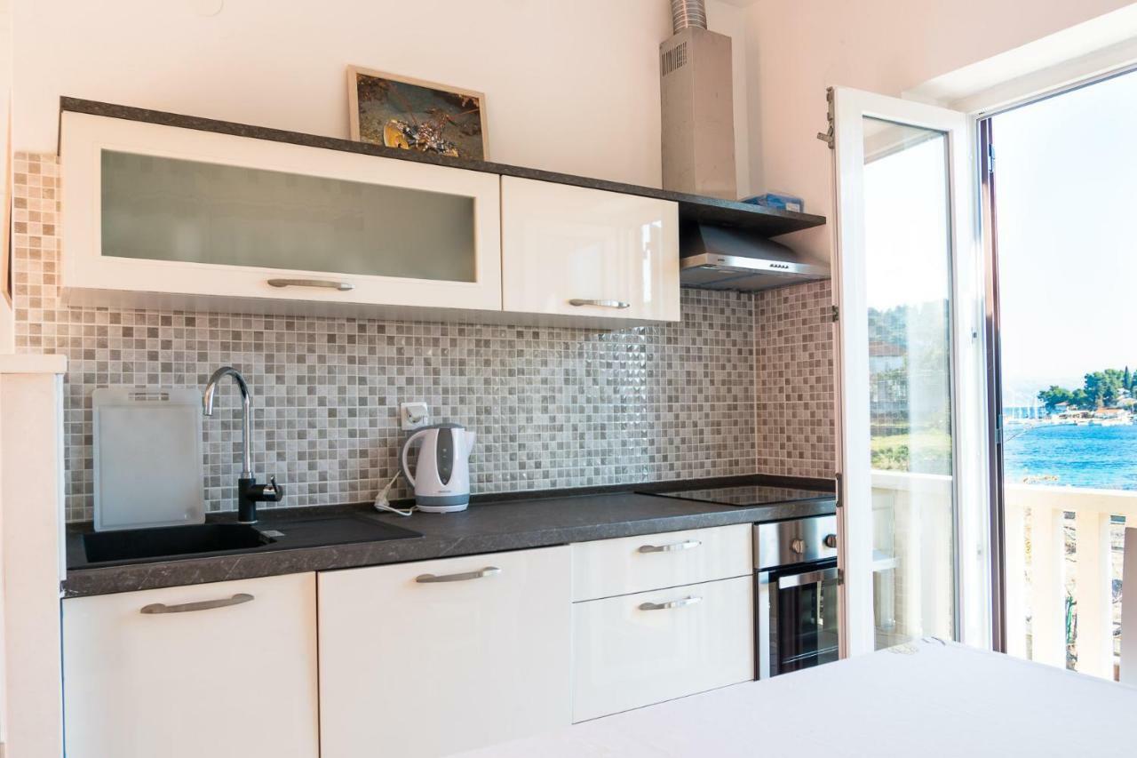 Apartmani Fides Lumbarda Kültér fotó