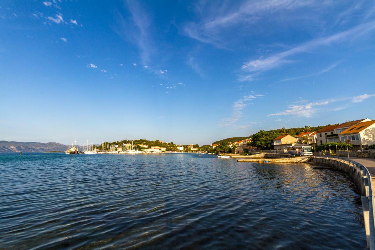 Apartmani Fides Lumbarda Kültér fotó